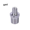 EMT shanghai factory  DNV certificated stainless steel bsp npt thread hydraulic male nipple with o-ring